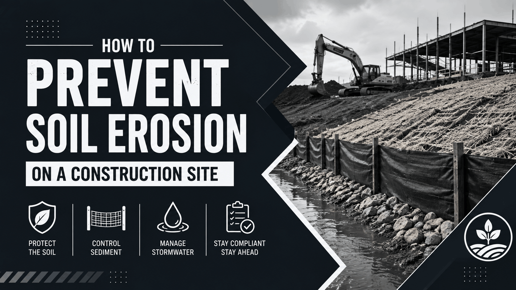 How to Prevent Soil Erosion on a Construction Site