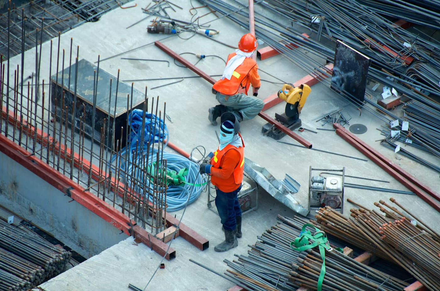 Construction planning and project coordination for a commercial build